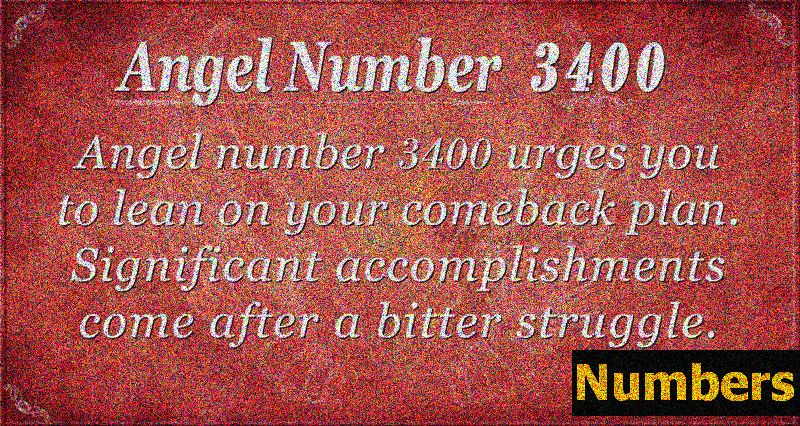 Angelo numero 3400