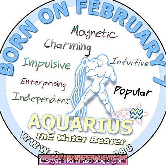 7 februari Zodiac
