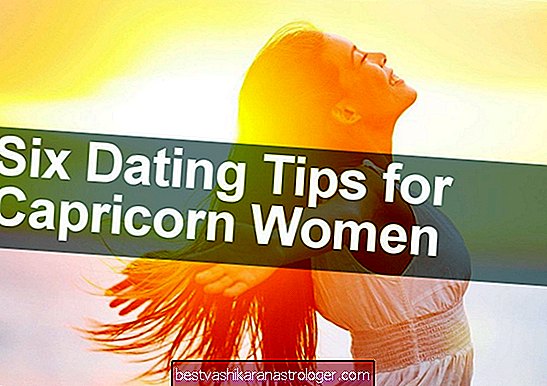 Sáu lời khuyên hẹn hò cho phụ nữ Ma Kết