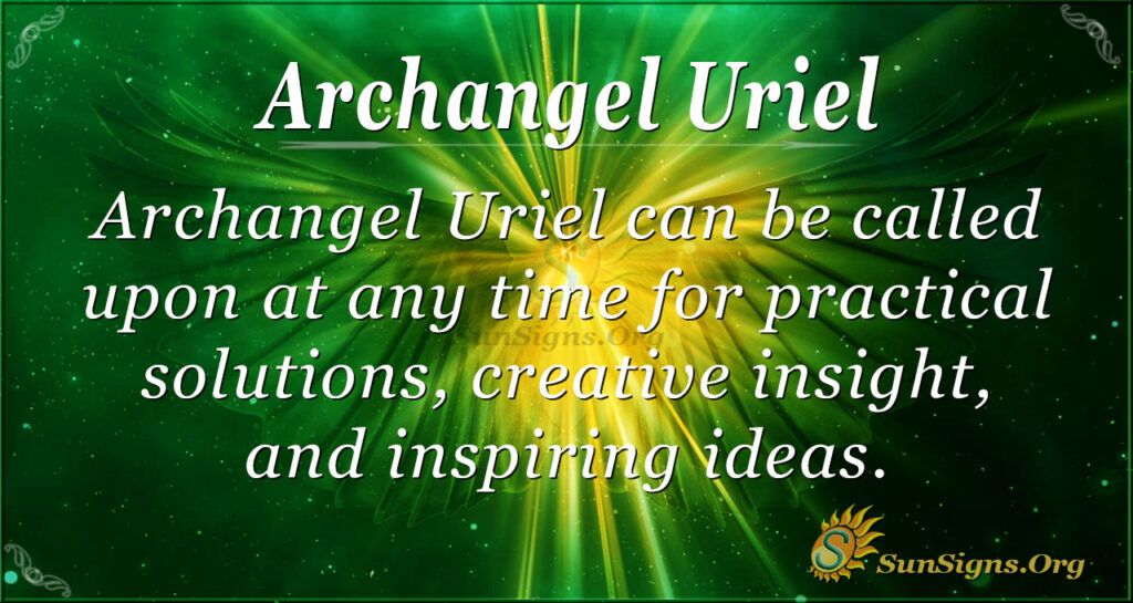 Archangel Uriel - Ngọn lửa của Chúa